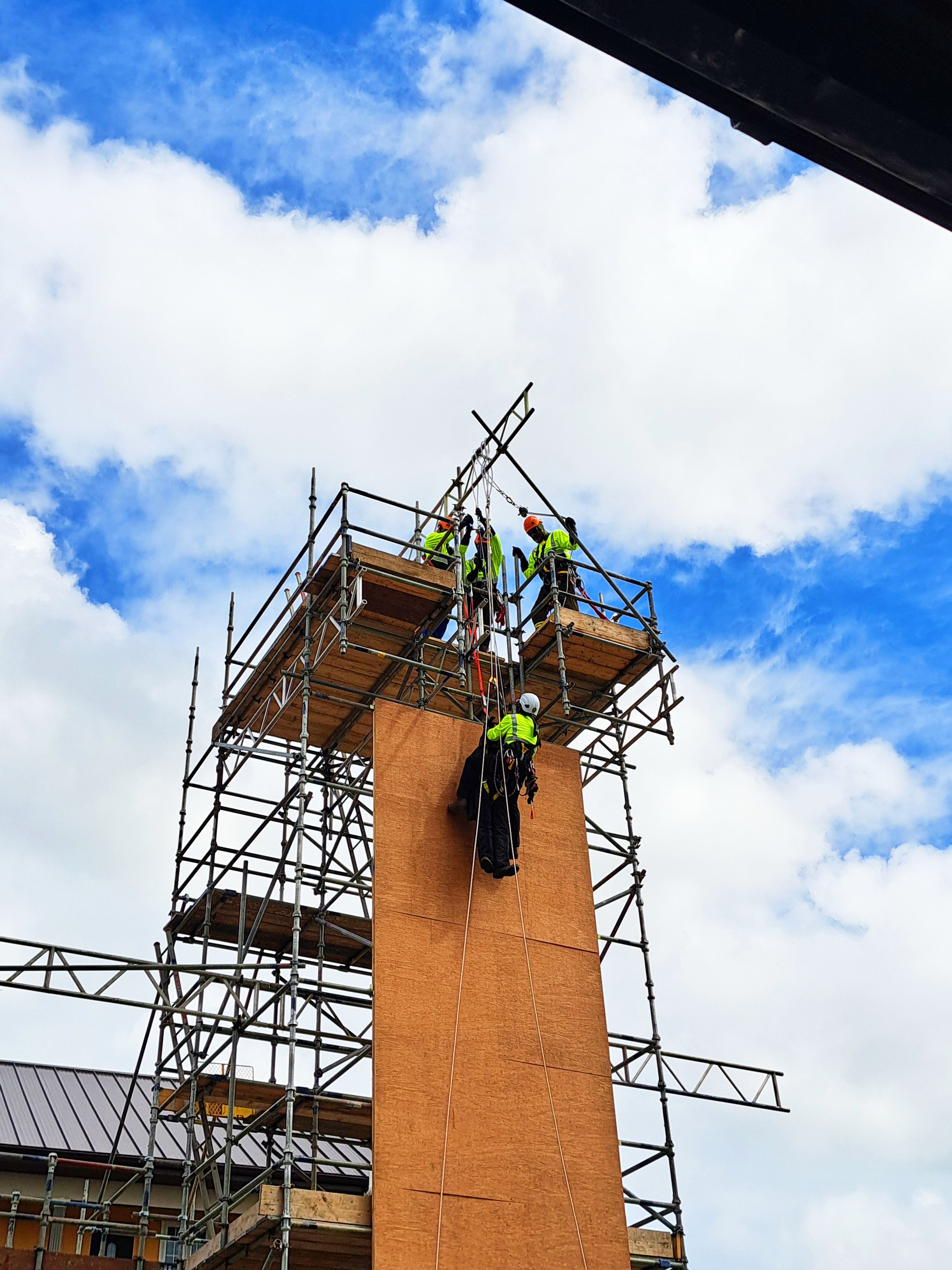 Basic scaffolding safety session